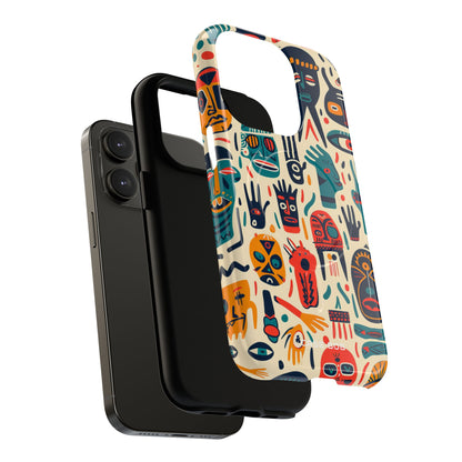 Vivid Faces iPhone 14 Pro Case - Tough+