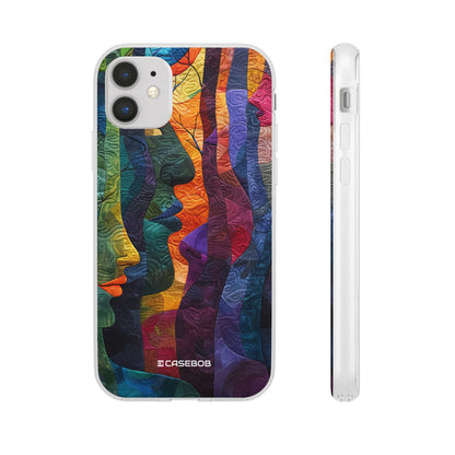 Interwoven Vibrance | Flexible Phone Case for iPhone