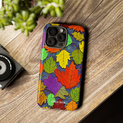 Vivid Leafburst iPhone 15 Pro Max Case - Tough