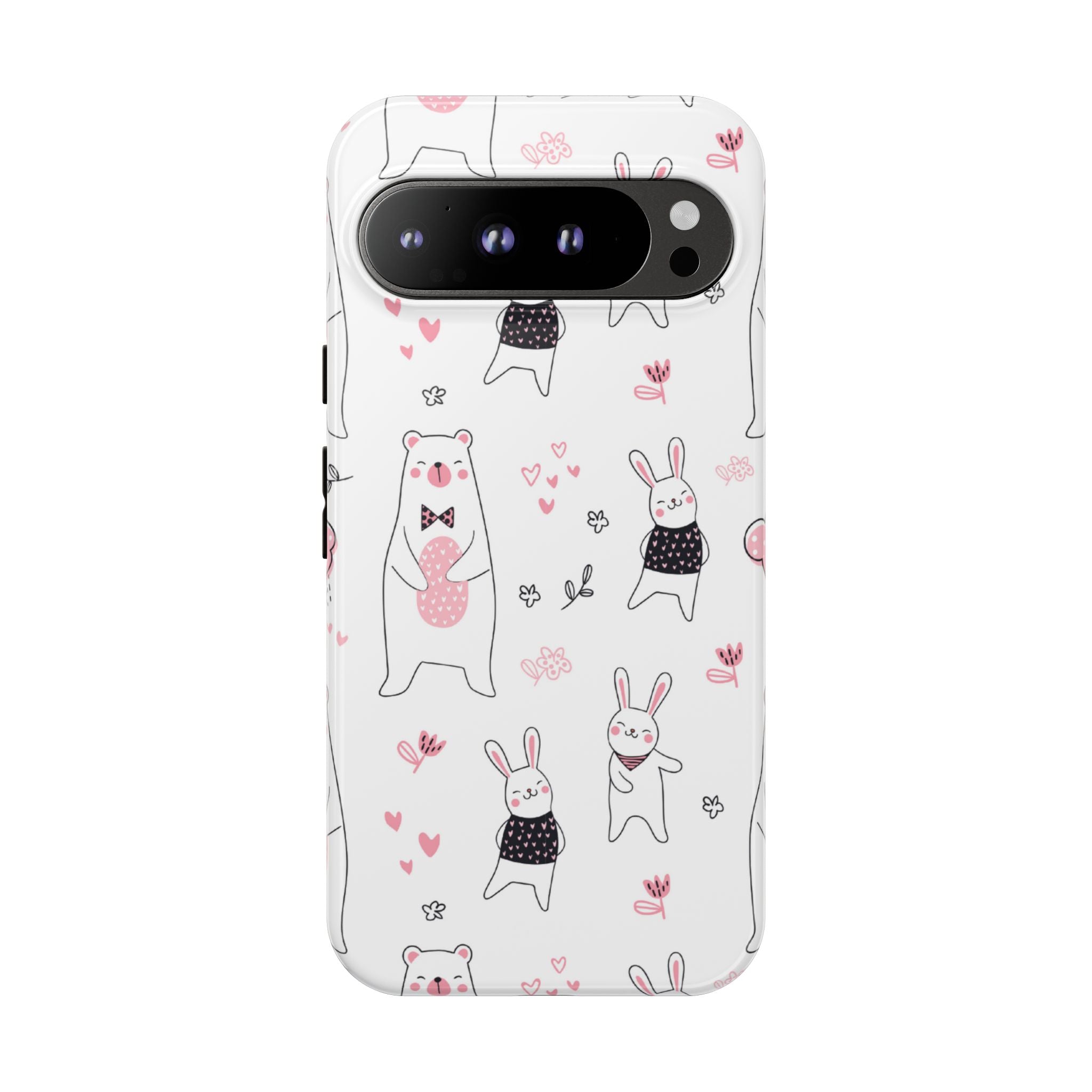 Bears Dance Playfully - Google Pixel Case