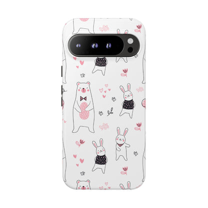 Bears Dance Playfully - Google Pixel Case