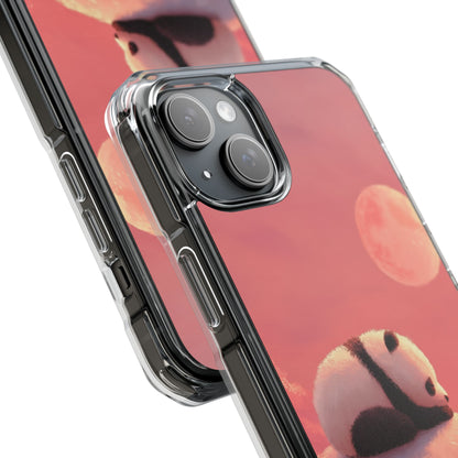 Moonlit Panda Dreams iPhone Case - Impact