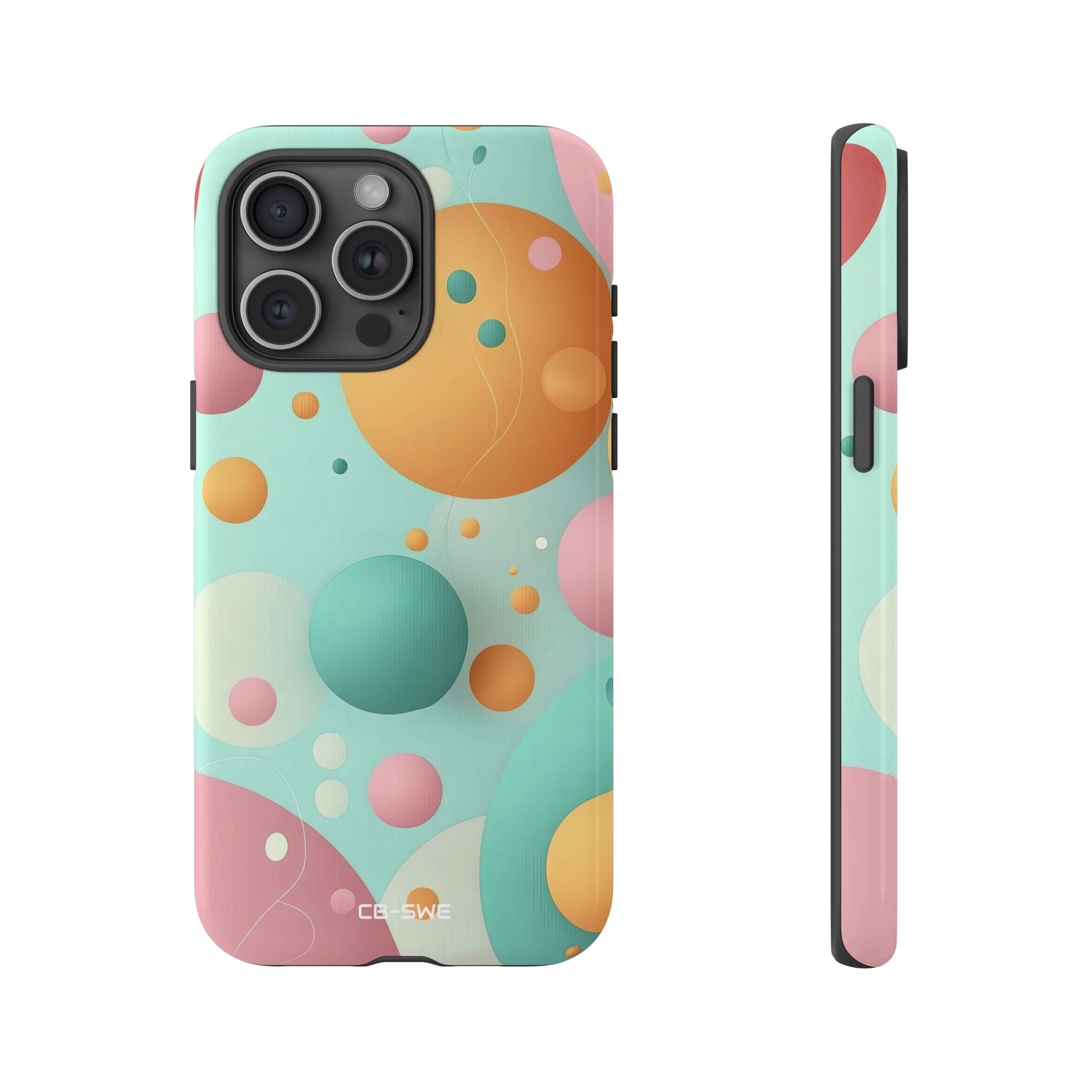 Whimsical Circular Dance - iPhone Case