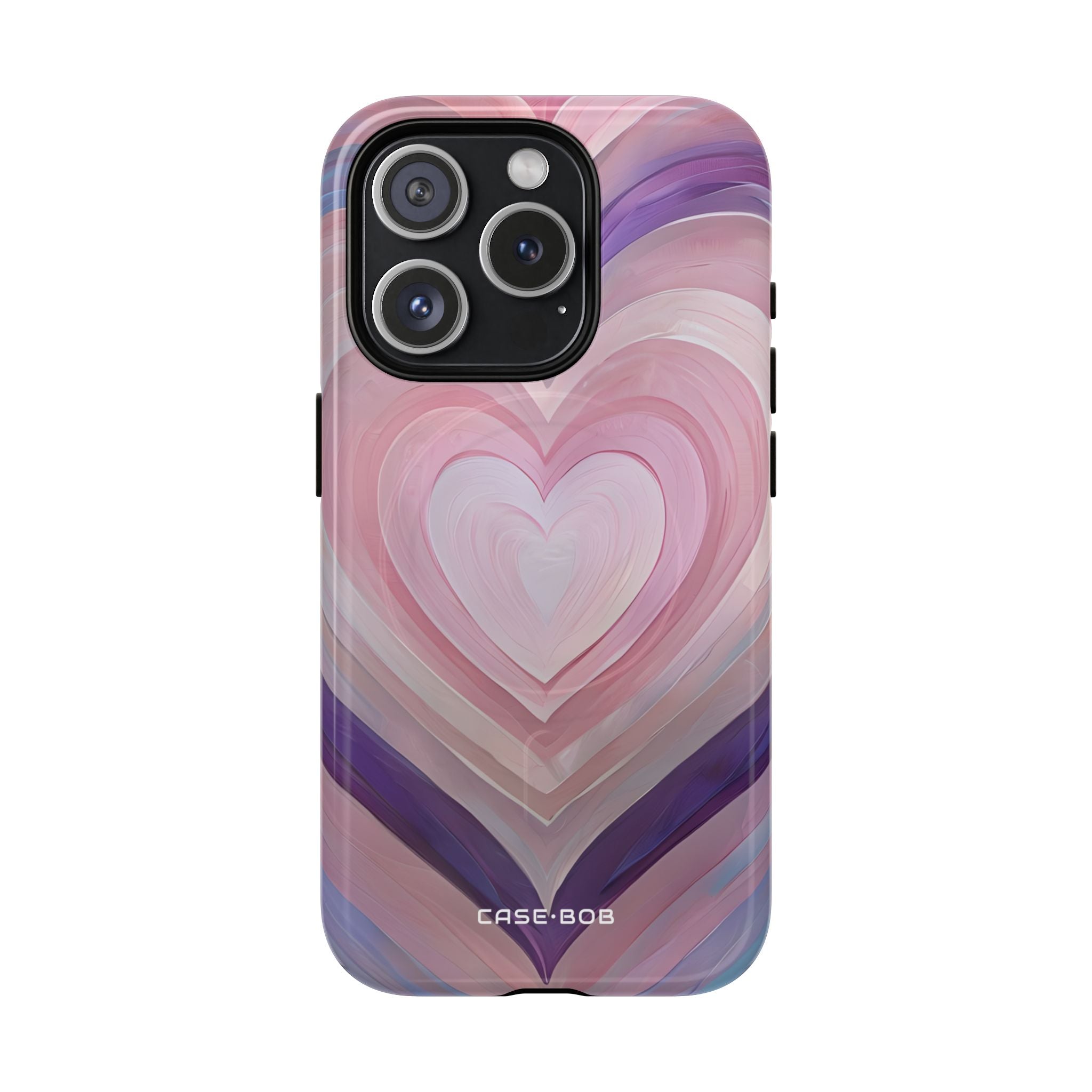 Radiant Heartbrush iPhone 15 Pro Case - Tough+