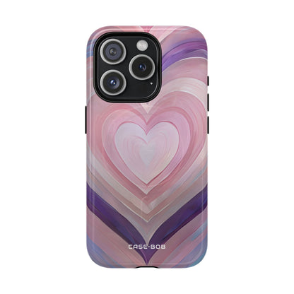 Radiant Heartbrush iPhone 15 Pro Case - Tough+
