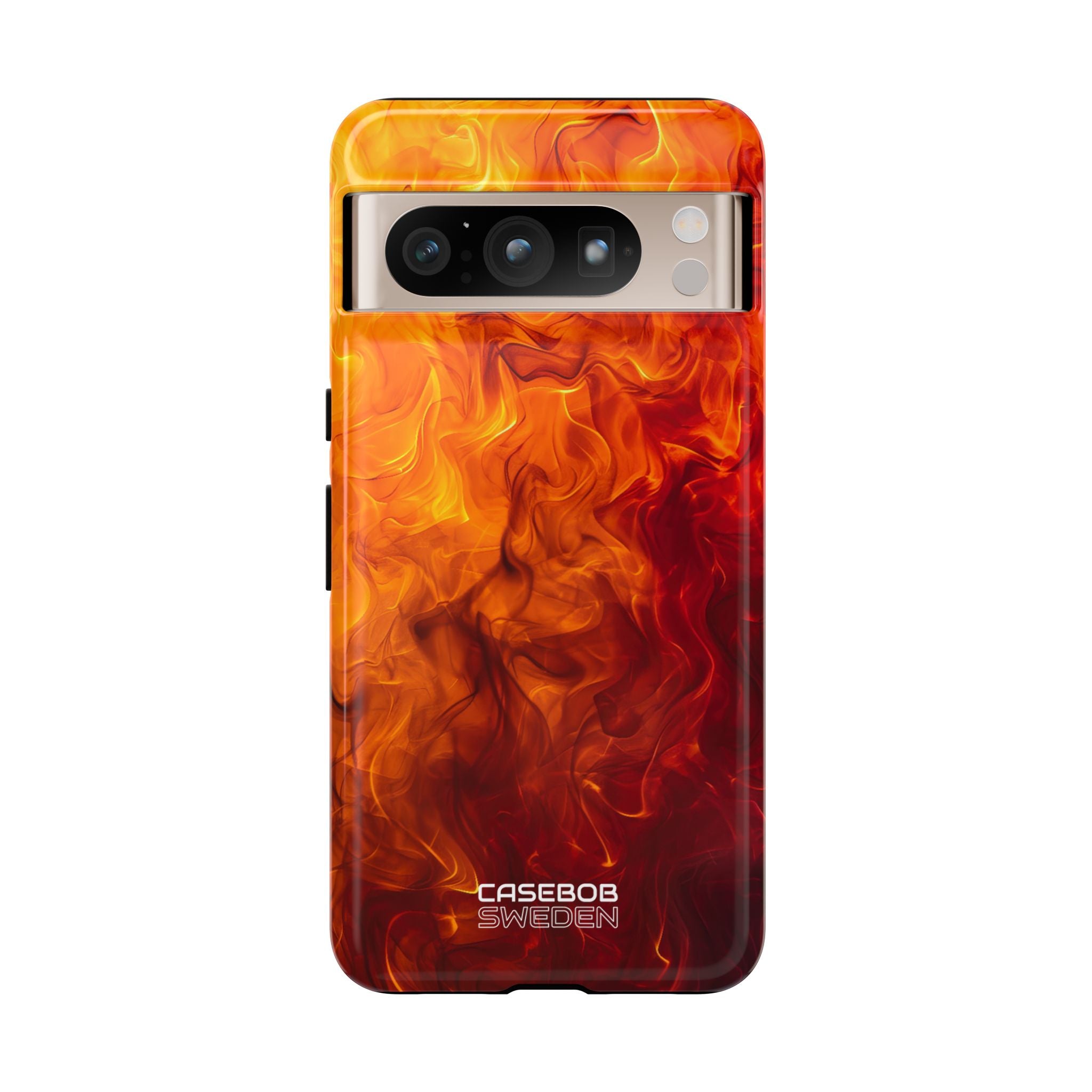 Flaming Energy Swirl Google Pixel 8 - Tough