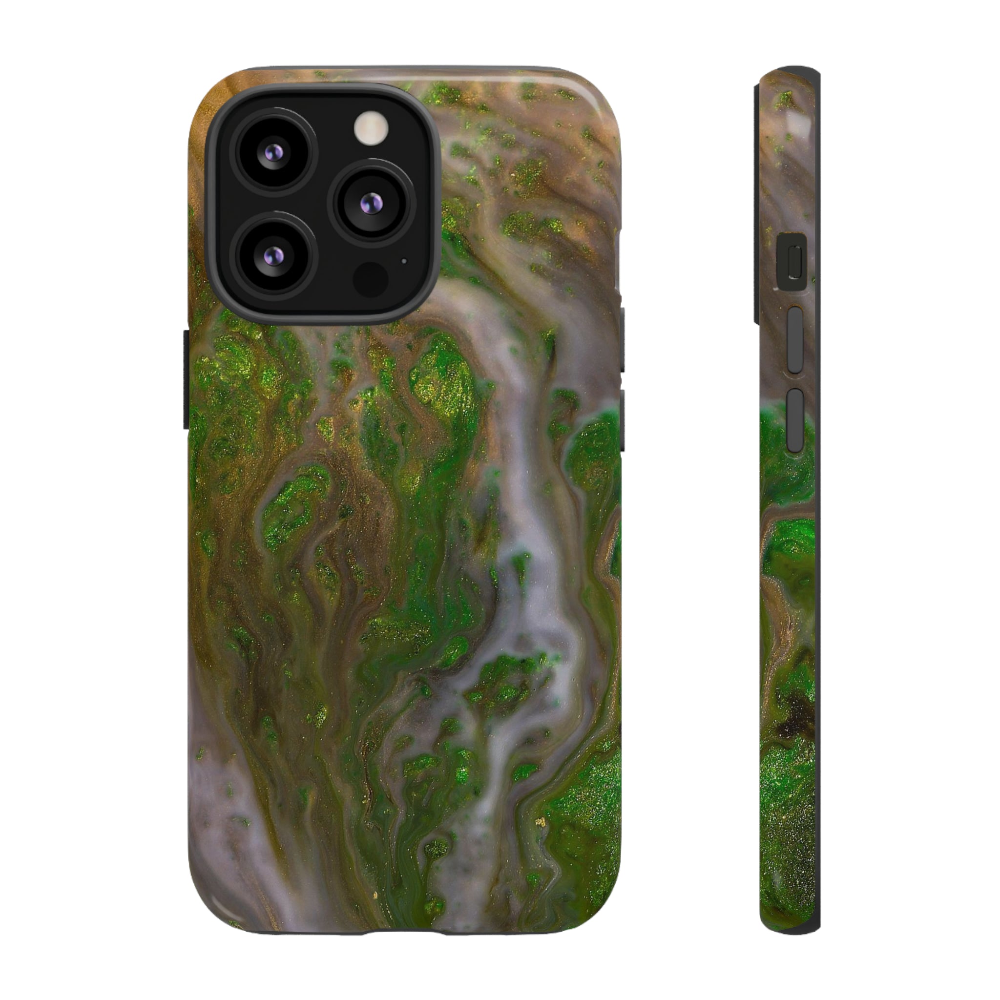 Smaragd Ink Art - Protective Phone Case