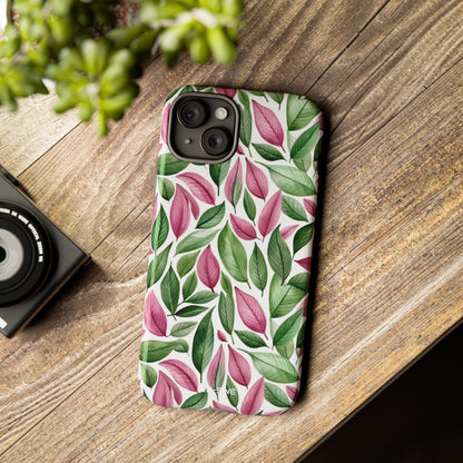 Lush Leaves Dance - iPhone Case