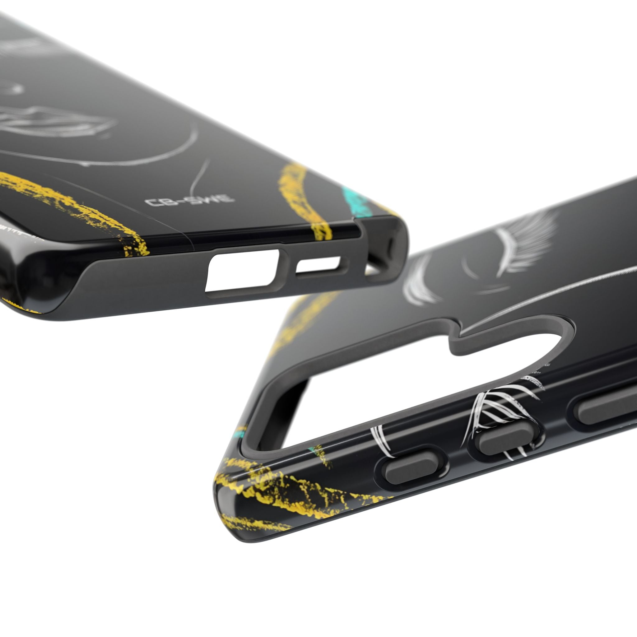 Vivid Minimalist Portrait - Samsung Case