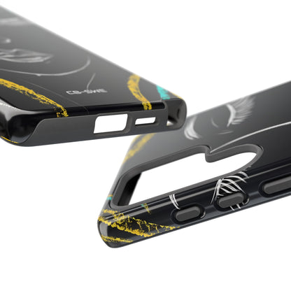 Vivid Minimalist Portrait - Samsung Case