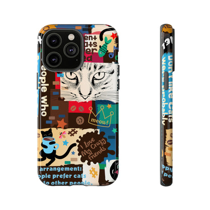 Cat Collage - Protective Phone Case