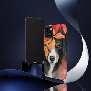 Watercolor Dog - Protective Phone Case