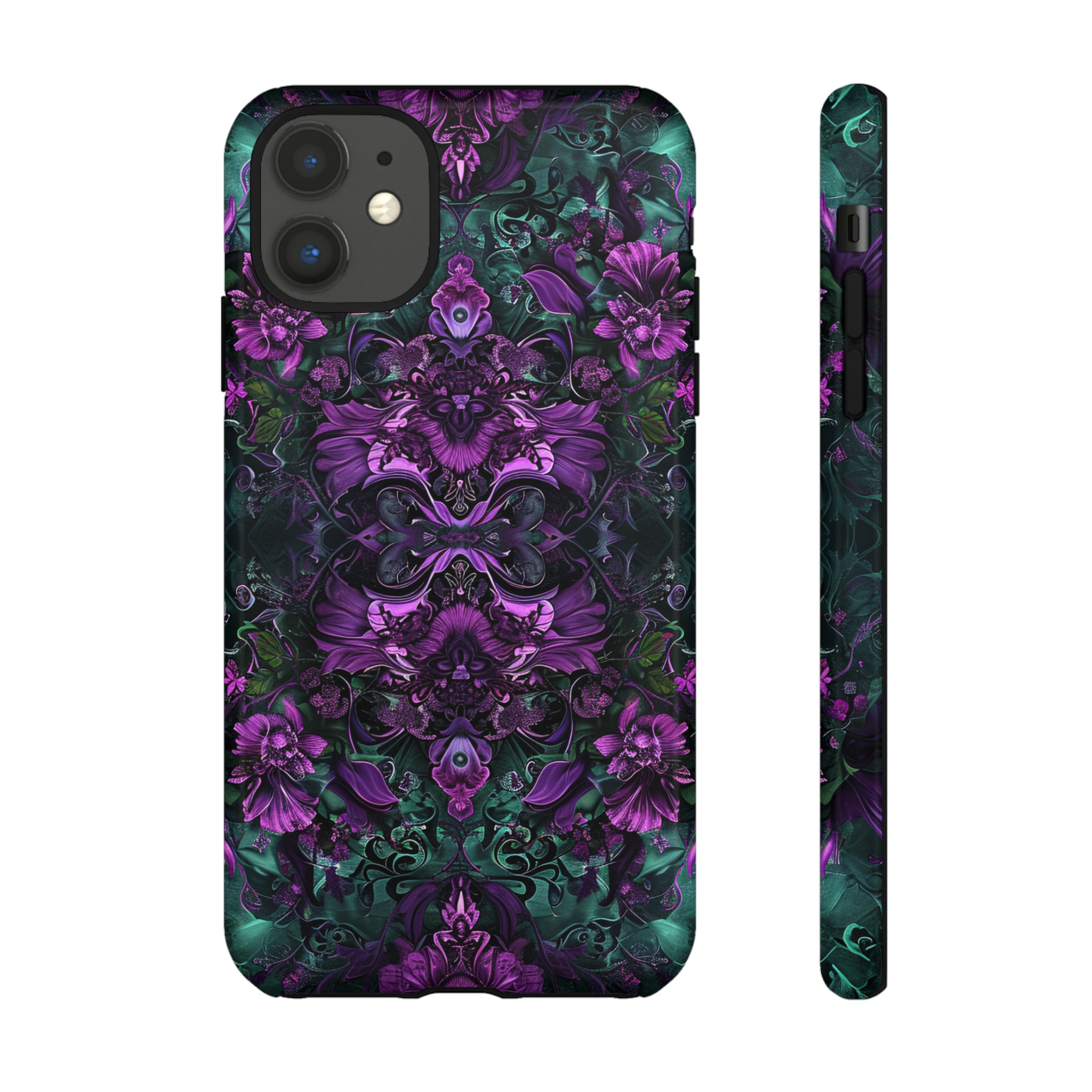 Baroque Floral Gothic - Protective Phone Case