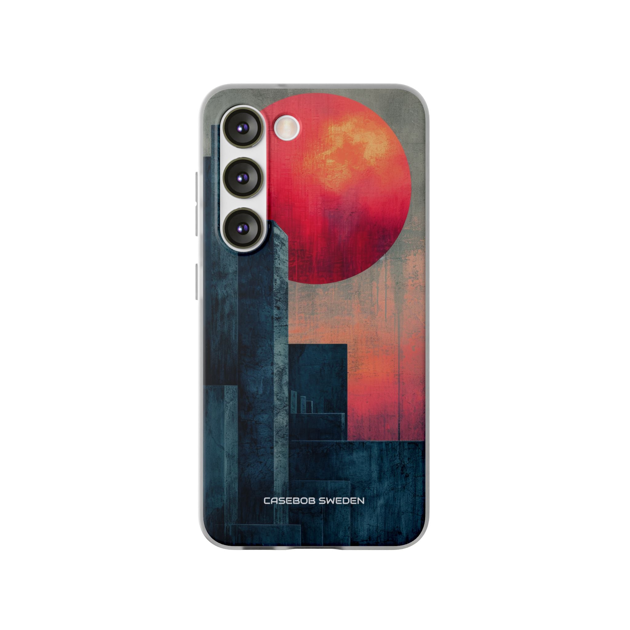 Abstract Geometric Skyline - Flexi Samsung S23 Phone Case