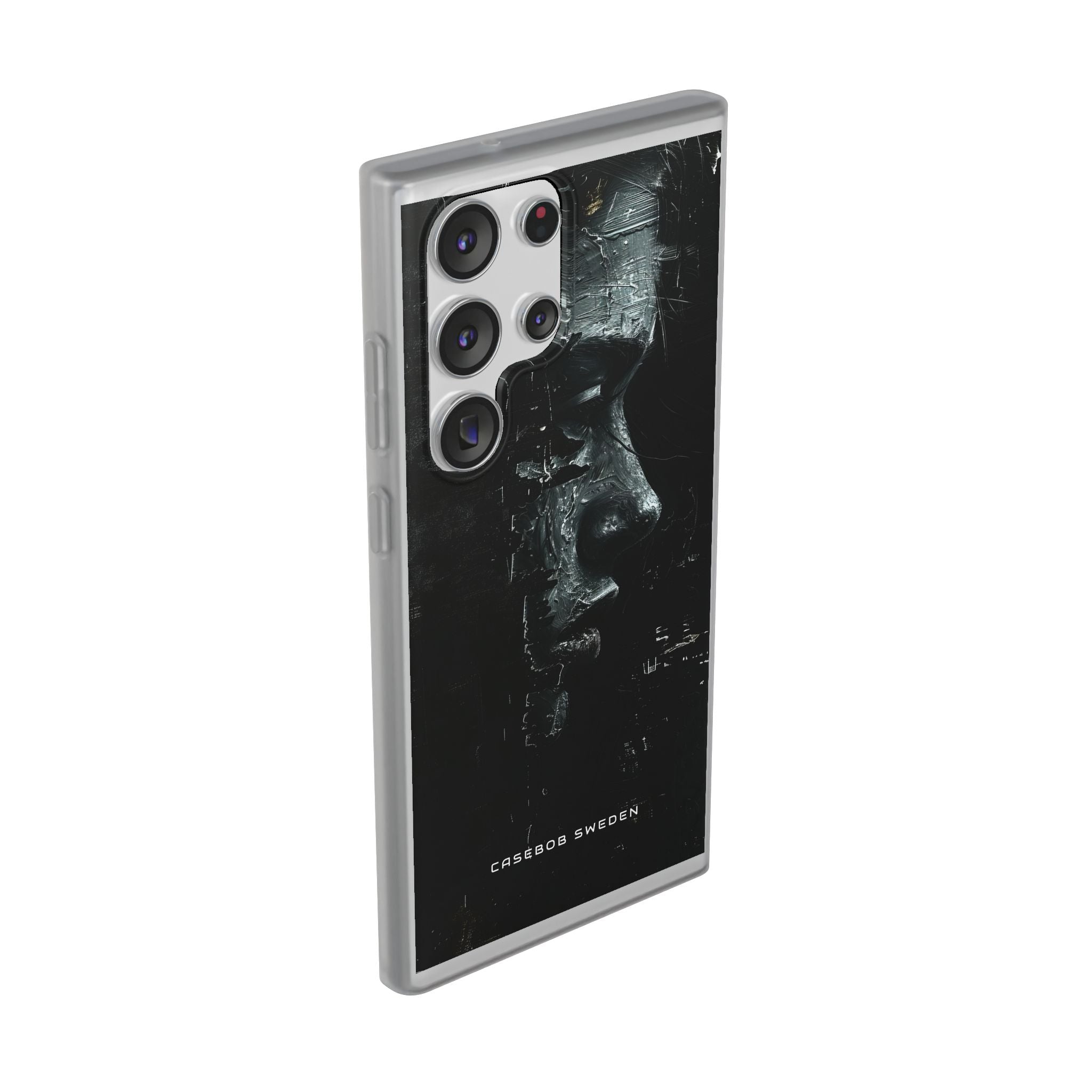 Monochrome Bloom Samsung S23 - Flexi Phone Case