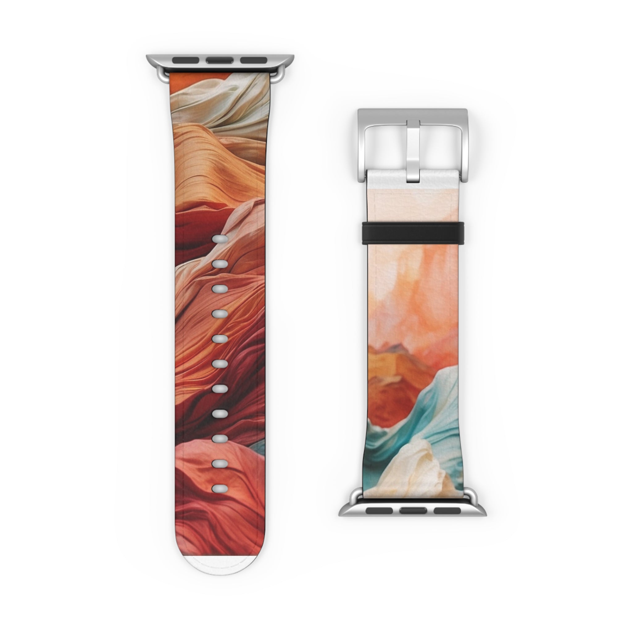 Fabric Peaks Sunset - Watch Band