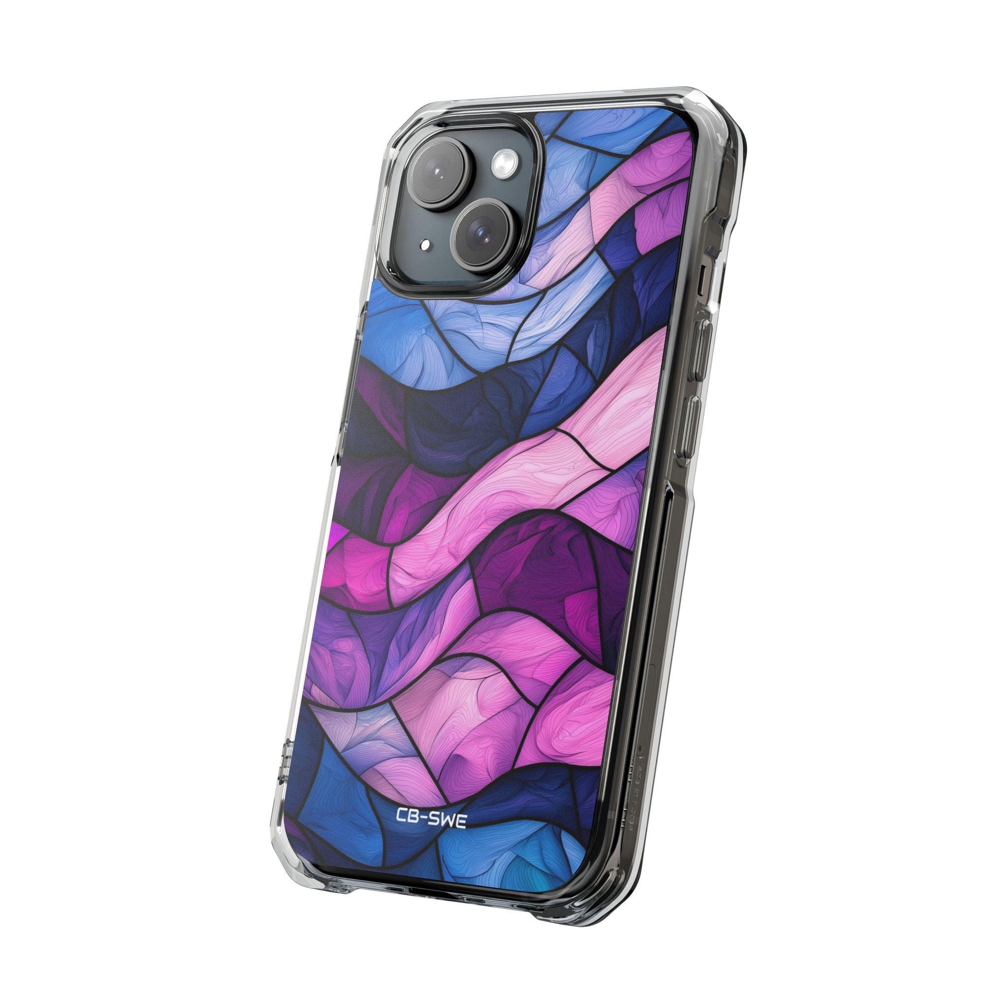 Waves Embrace Light iPhone Case - Impact