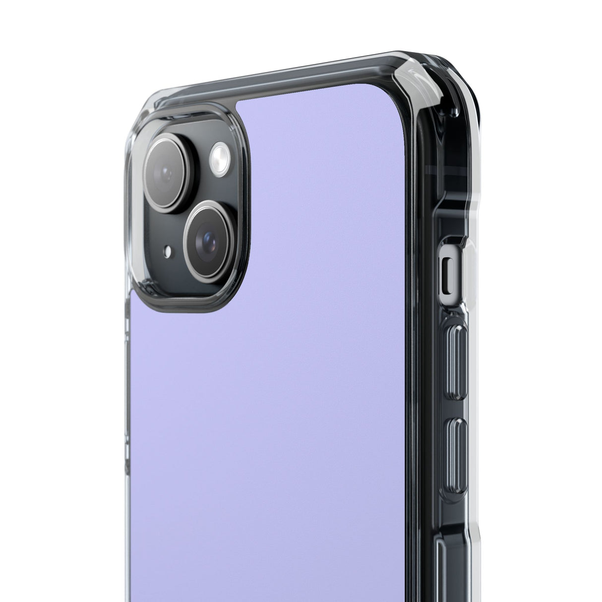 Lavender Blue | Phone Case for iPhone (Clear Impact Case - Magnetic)