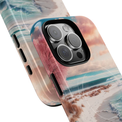 Pink Tree Breeze iPhone 16 Pro Case - Tough+