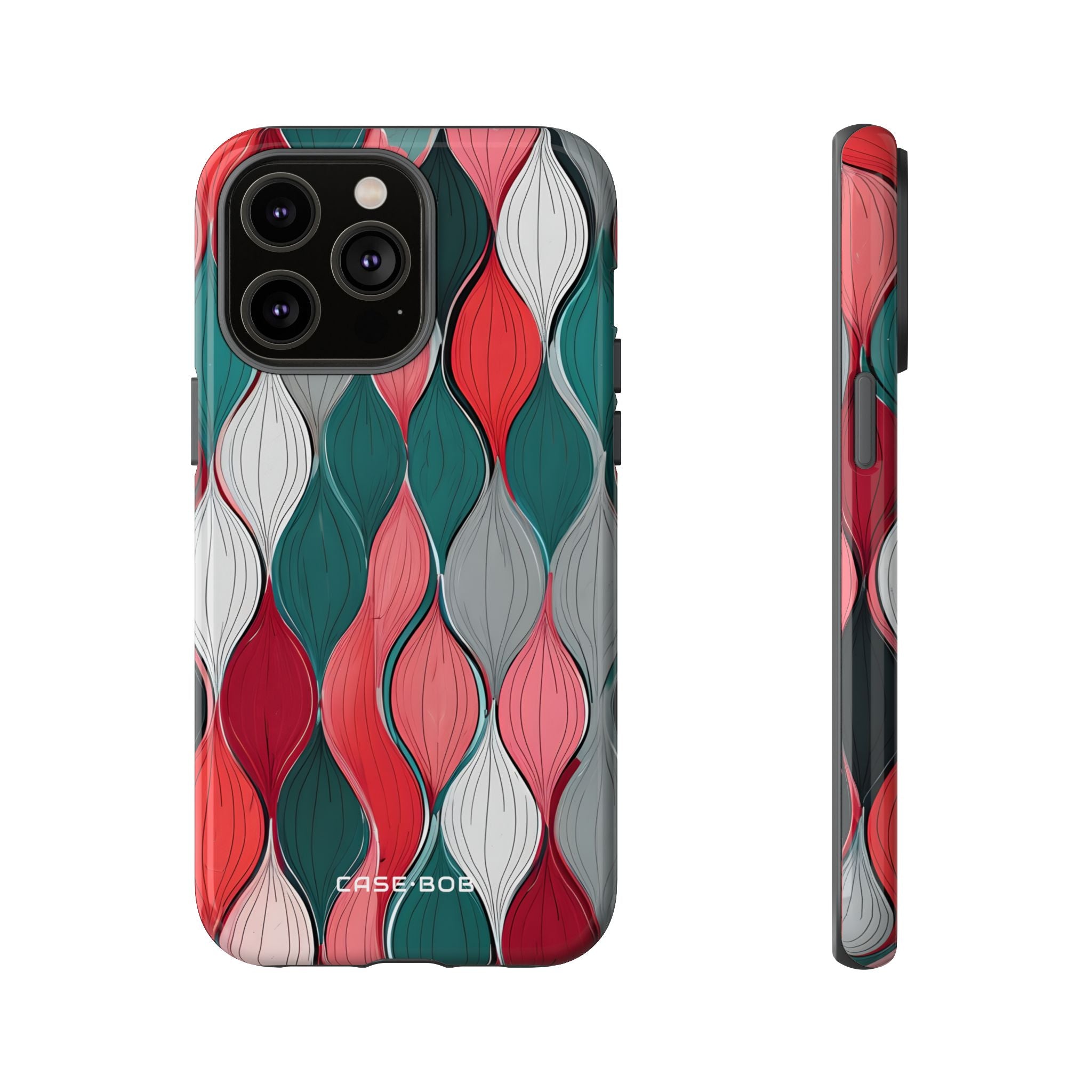 Leaf Cascade Teal iPhone 14 Pro Max Case - Tough