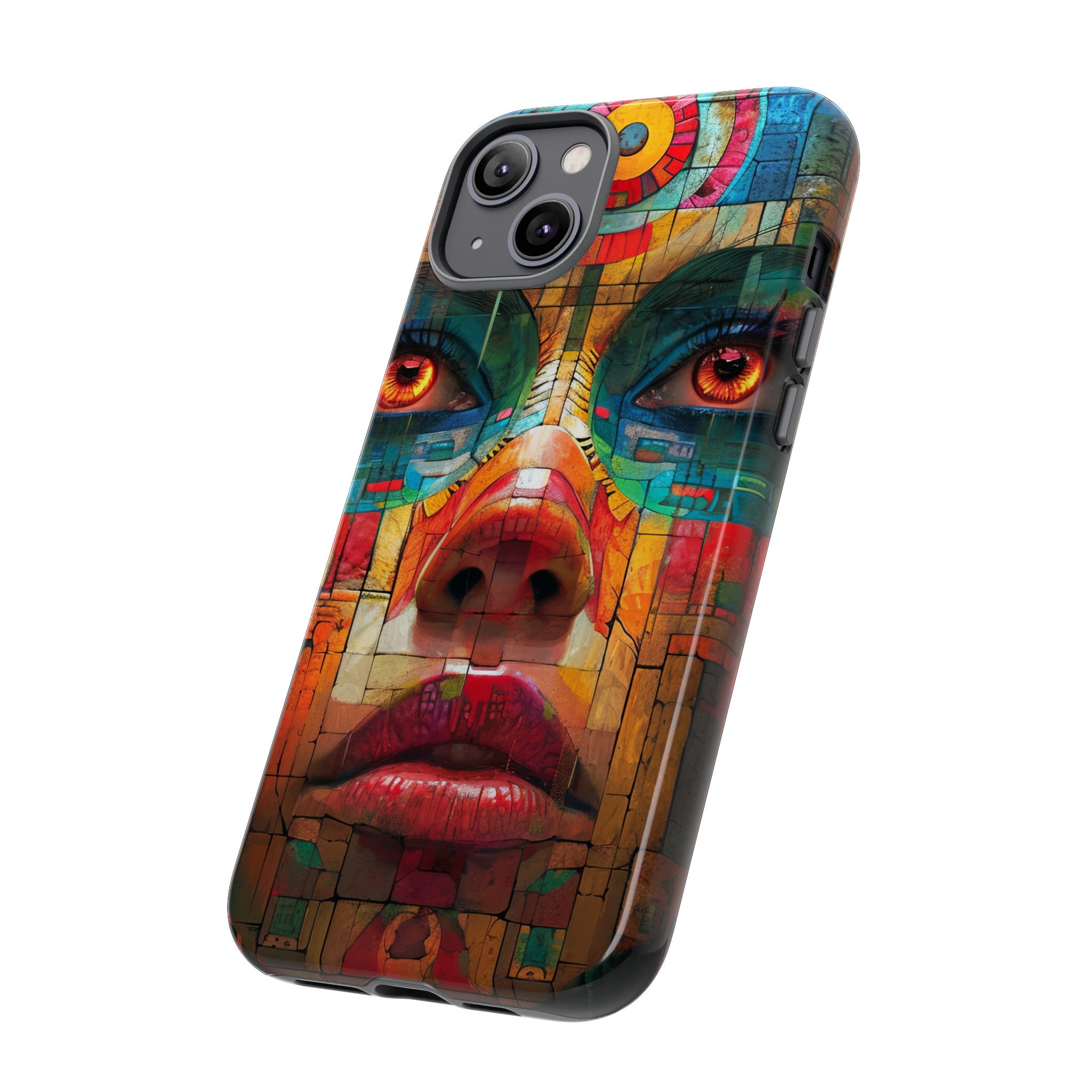 Cultural Geometric Treasures - Protective Phone Case