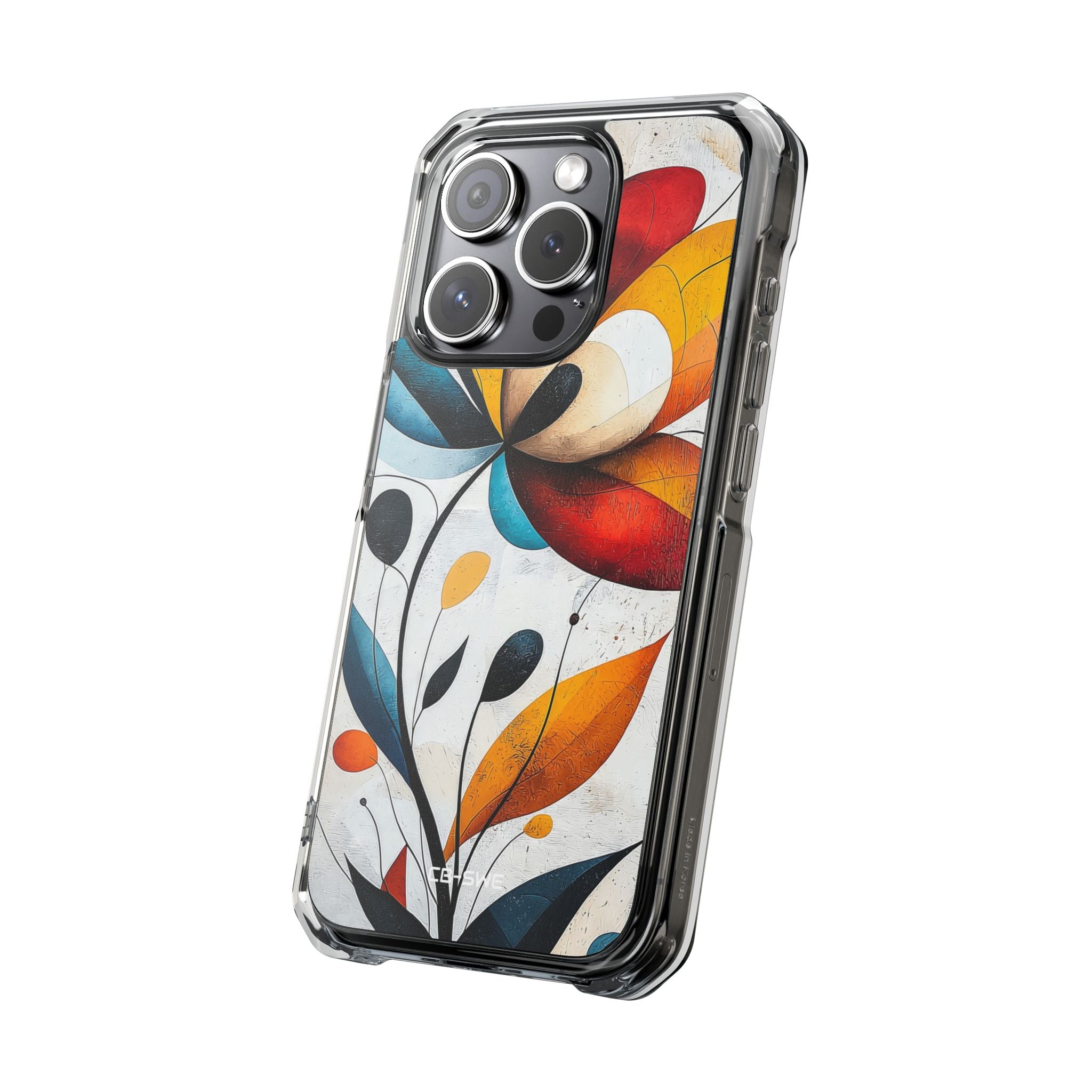 Vibrant Floral Symphony iPhone Case - Impact