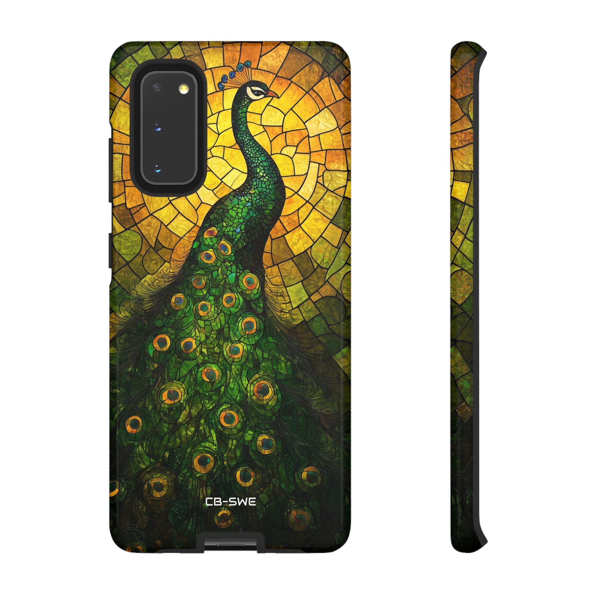 Peacock Spreads Light - Samsung Case