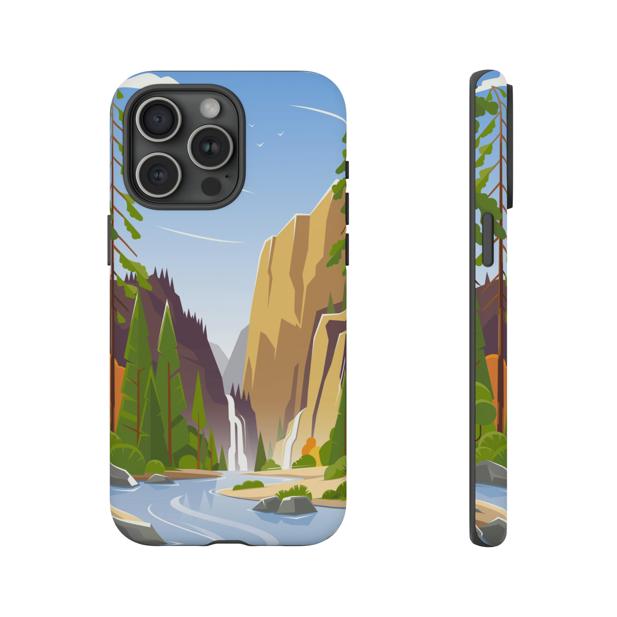 Waterfall at National Park - Protective Phone Case