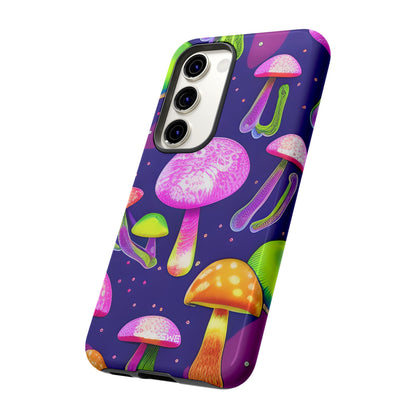 Neon Mushroom Dreams - Samsung Case