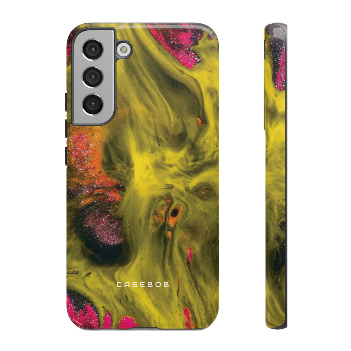 Yellow Ink Art - Protective Phone Case