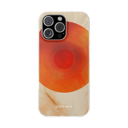 Sunburst Swirl iPhone 16 Pro Max Case - Soft