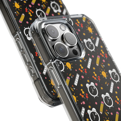 Bright Pencils Twirl iPhone Case - Impact