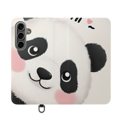 Peeking Panda Blush - Samsung S24 Cover - Pung