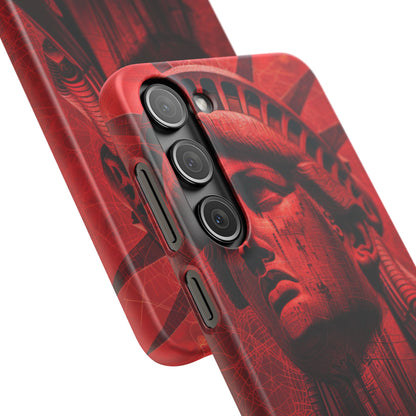 Zen Red Liberty Vision Samsung S23 - Slim Phone Case