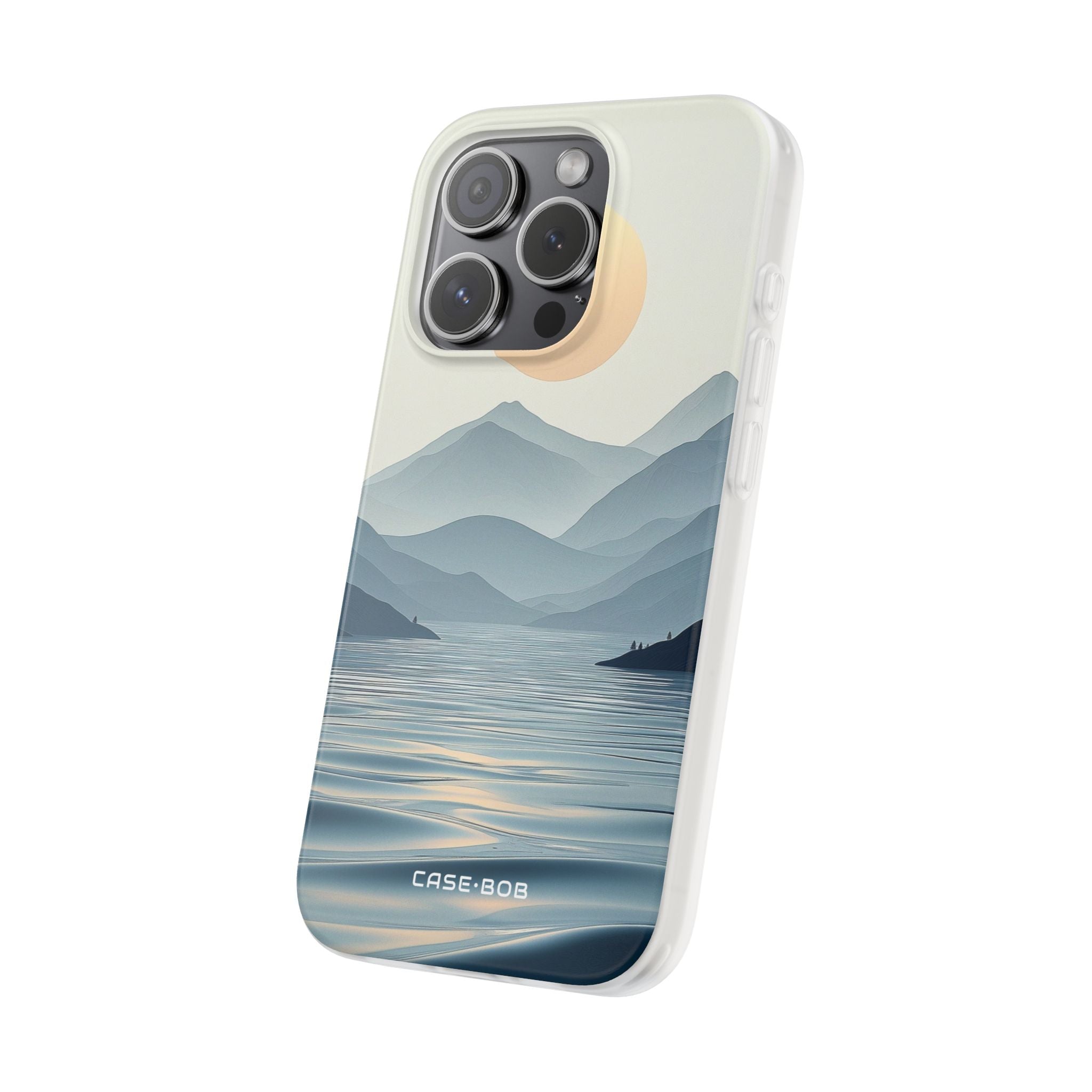 Golden Horizon iPhone 15 Pro Case - Soft