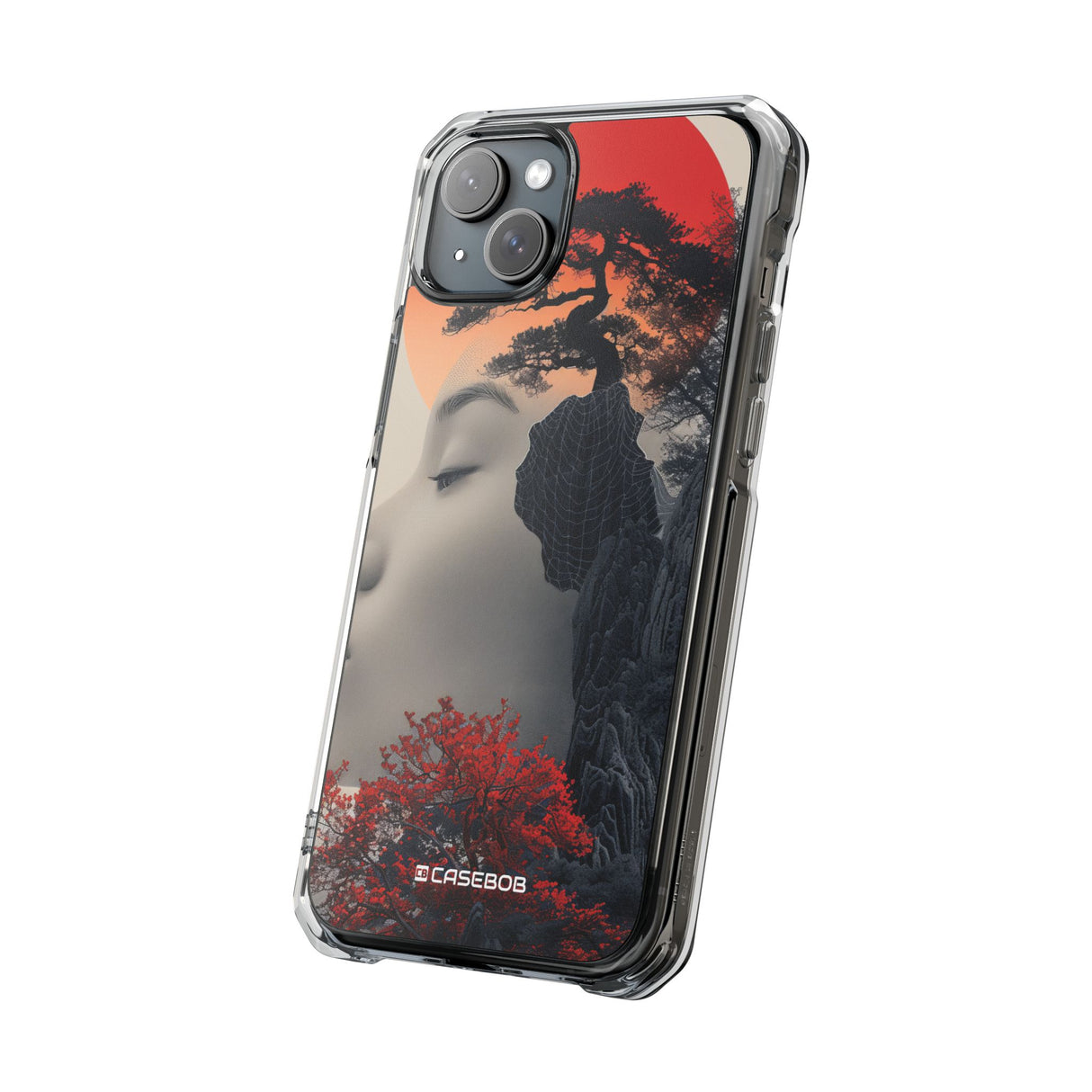 Bonsai Reverie – Handyhülle für iPhone (Clear Impact – Magnetisch)