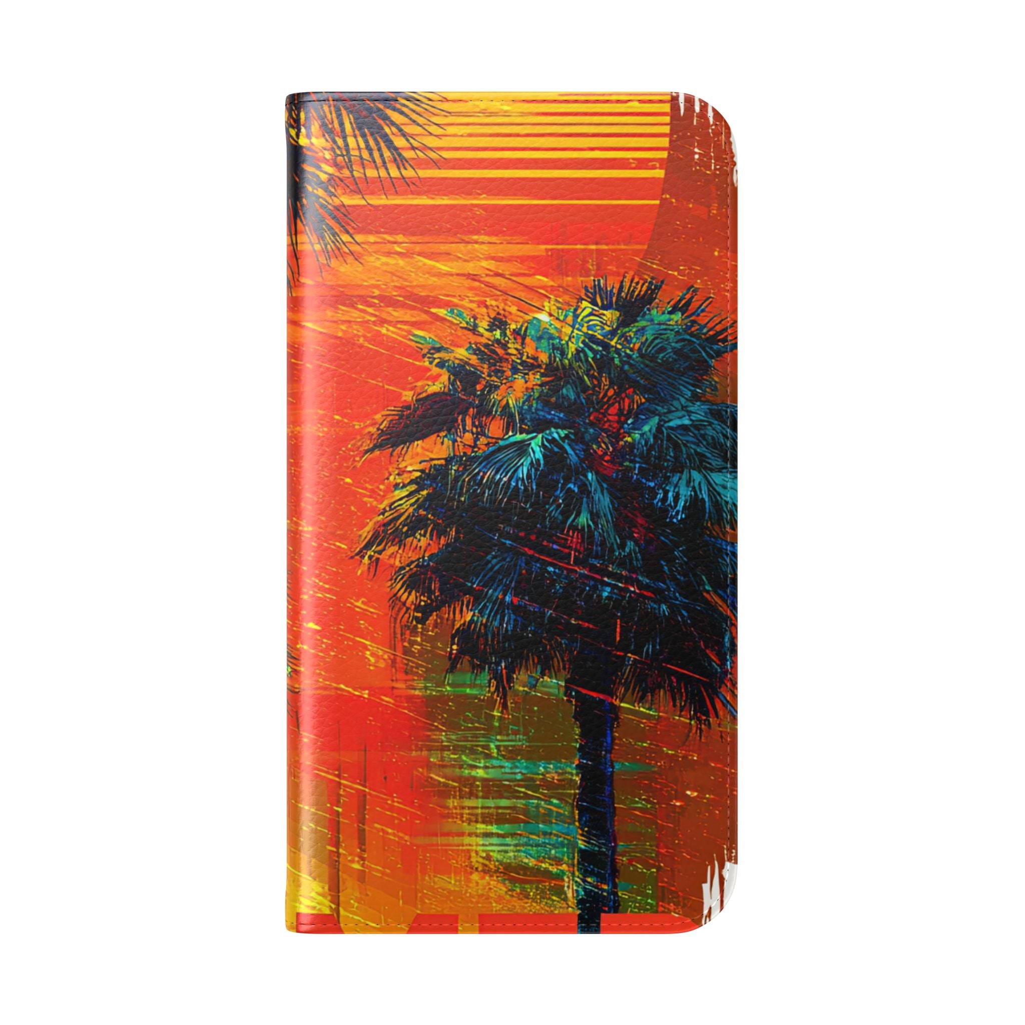 Golden Palms - iPhone 15 Plus Case - Portemonnee