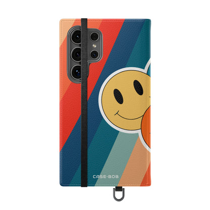 Smiley Trio Radiance - Samsung S24 Ultra Case - Wallet