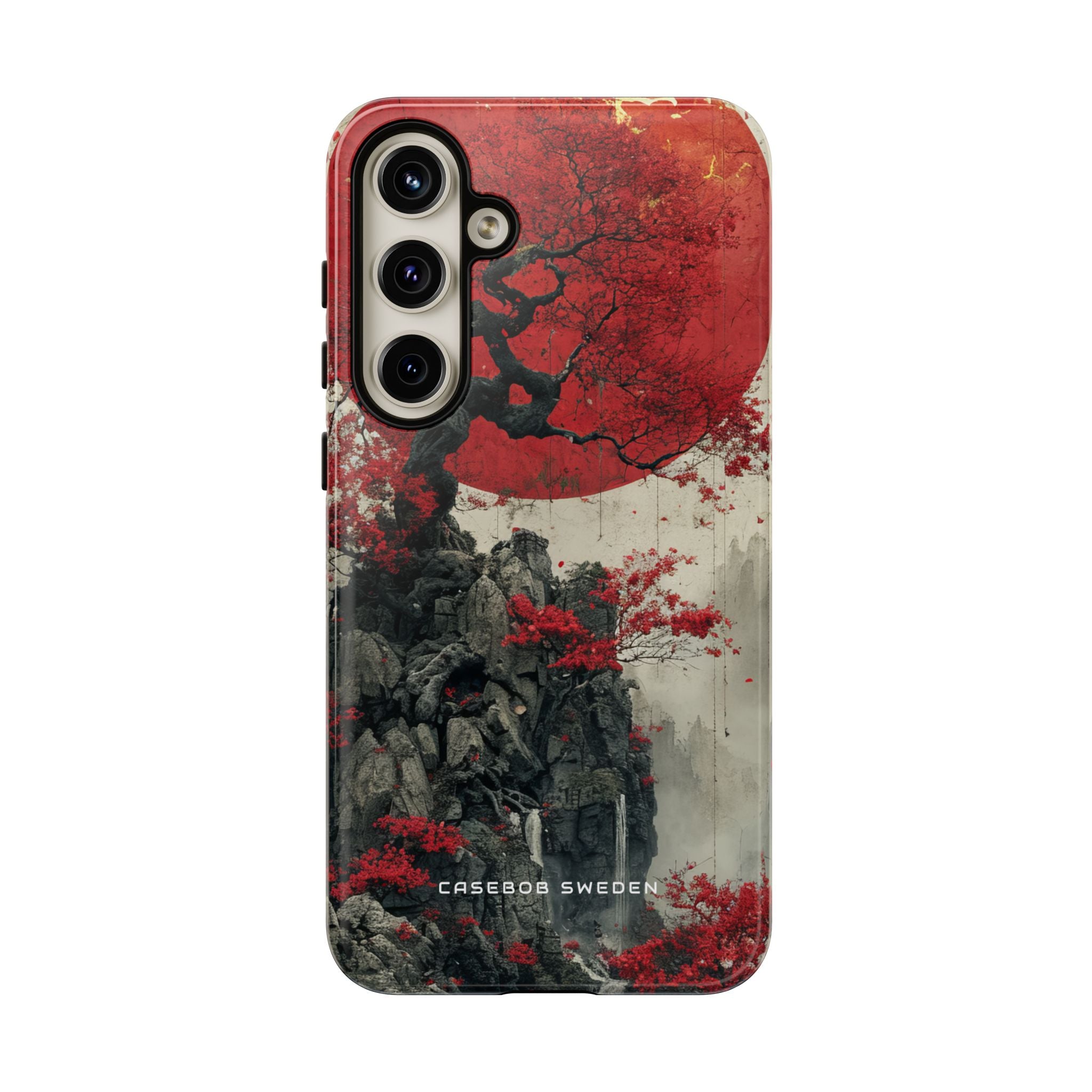 Zen Serenity in Red Harmony Samsung S24 - Tough Phone Case