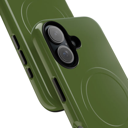 Dark Olive Green iPhone 16  Tough+ Phone Case