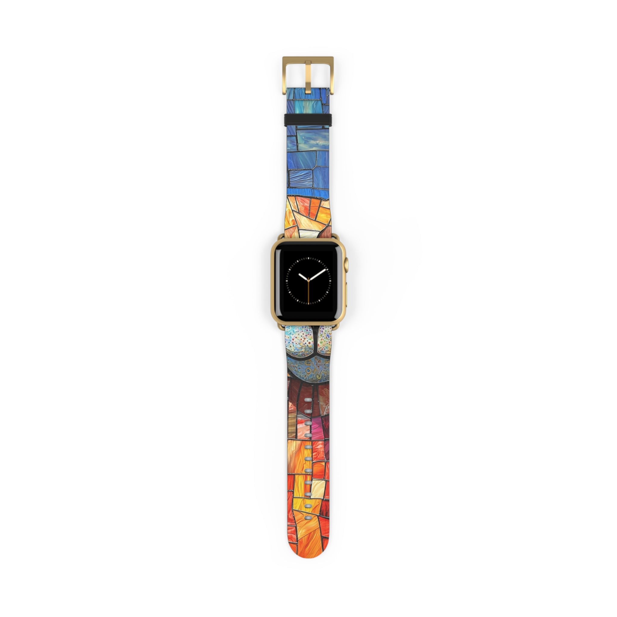 Sunglass Llama Mosaic - Watch Band