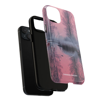 Pink Serenity Case - Tough + MagSafe® iPhone 15 Phone Case