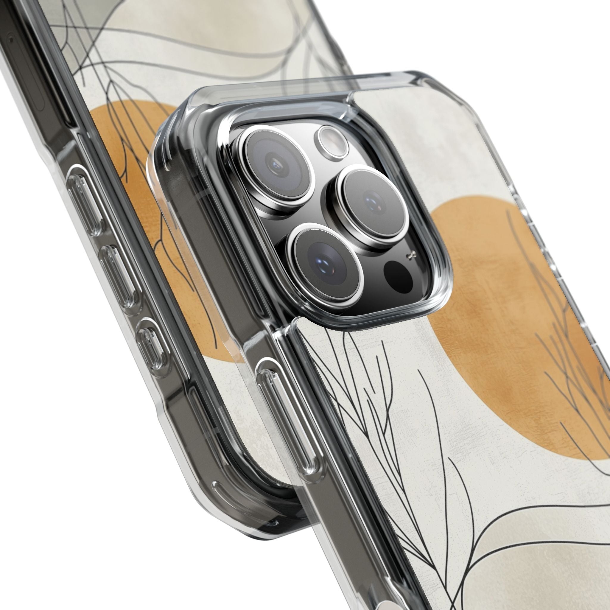 Orange Halo iPhone 16 Pro Case - Impact