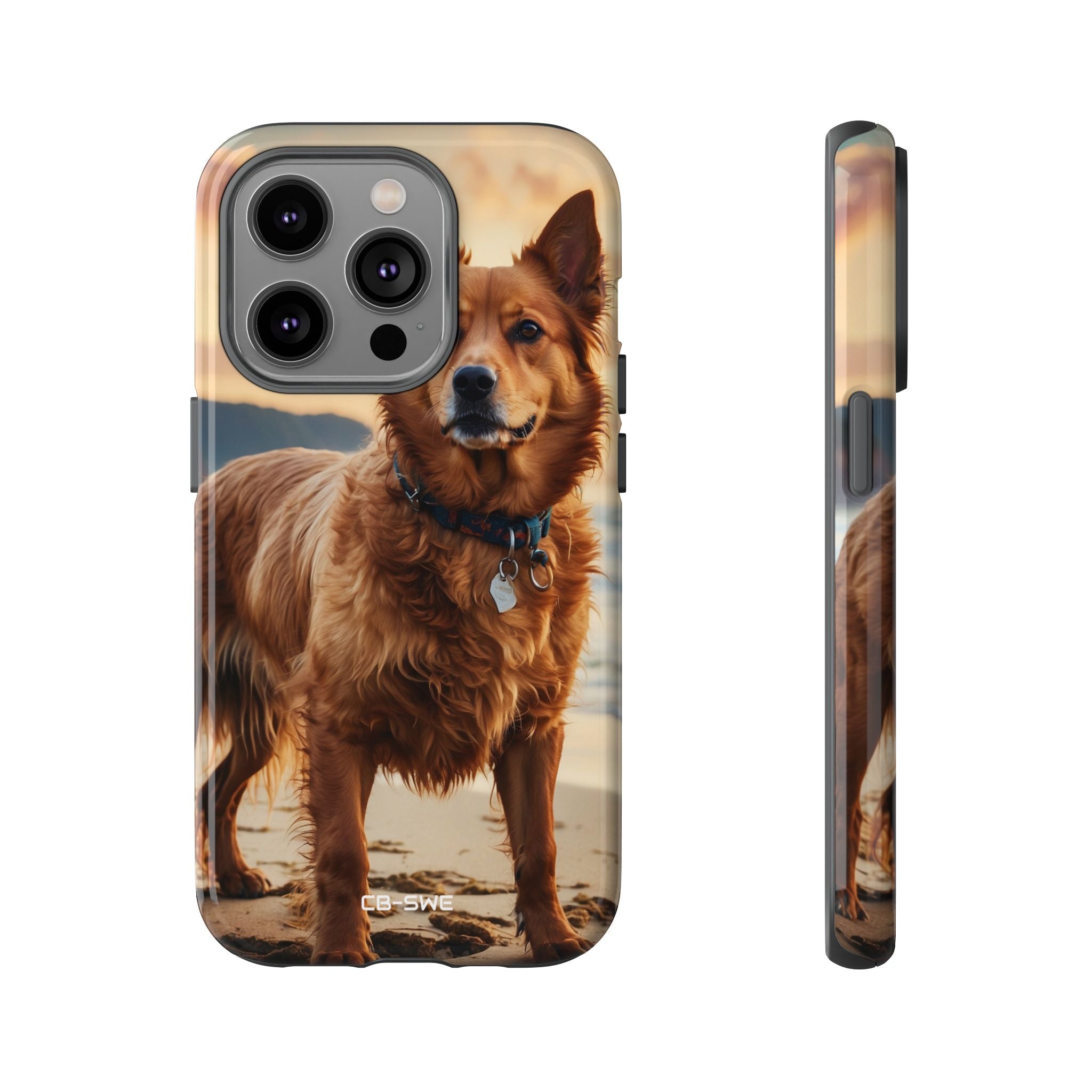Golden Dog Plays - iPhone Case