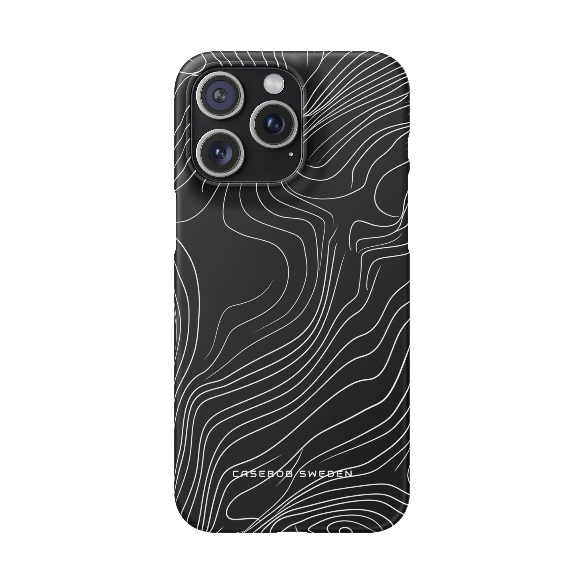 Contour Waveform Flow iPhone 15 - Slim Phone Case