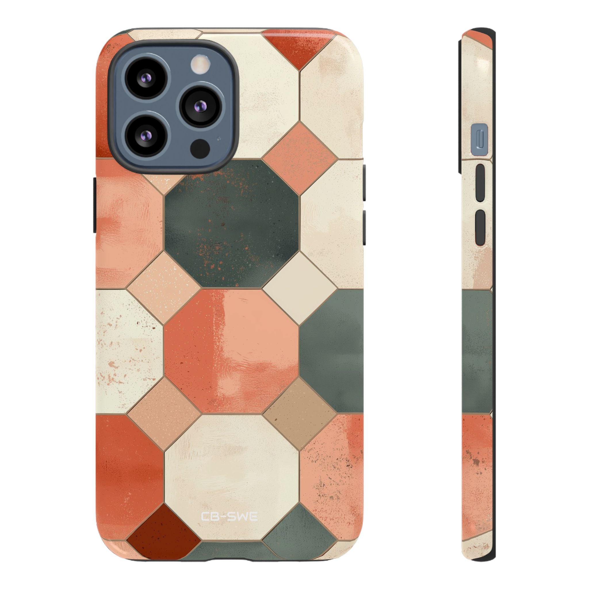 Terracotta Tiles Interlock - iPhone Case