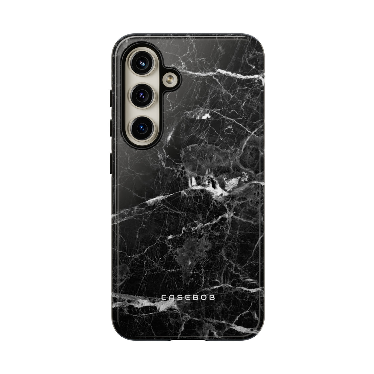 Black Marble - Protective Phone Case