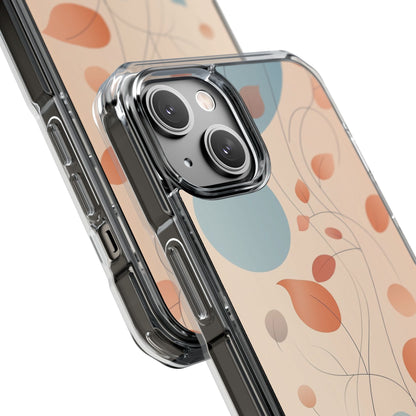 Gentle Leaves Drift iPhone Case - Impact
