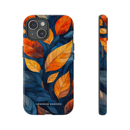 Stained Glass Blossoms iPhone 15 - Tough Phone Case