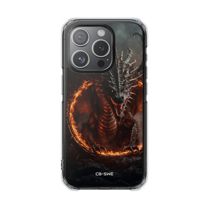 Fiery Dragon Roars iPhone Case - Impact